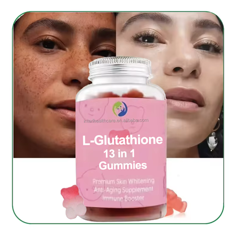 Ausreson Halal L-glutathione 13 in 1 Collagen Skin Whitening Gummy  Supplement Gelules L-glutathione Collagen Gummies| Alibaba.com