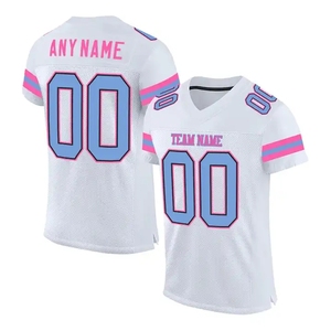 Nouveau maillot de football américain cousu avec logo personnalisé de haute qualité Uniforme de rugby T-shirts de football par sublimation Maillots - Product Image 3
