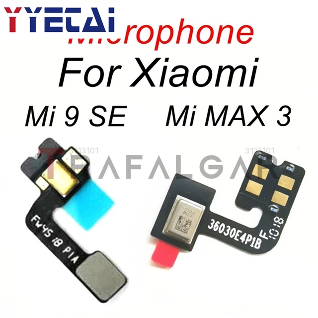 Microphone For Xiaomi Mi 9 SE Max 3 Microphone Flex Cable Ribbon Mic Replacement