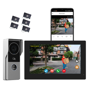 Videocitofono Tuya Wifi da 7/10 Pollici con Telecamera Antipioggia, Audio Bidirezionale, Sblocco Remoto, Interfono Visivo <span class=keywords><strong>per</strong></span> Applicazioni Esterne - Product Image 3