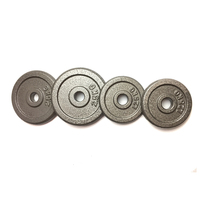 Grijze Dumbell Halterschijf Standaard 1 Inch Grijze Hammerton Gietijzeren Gewichtsplaten