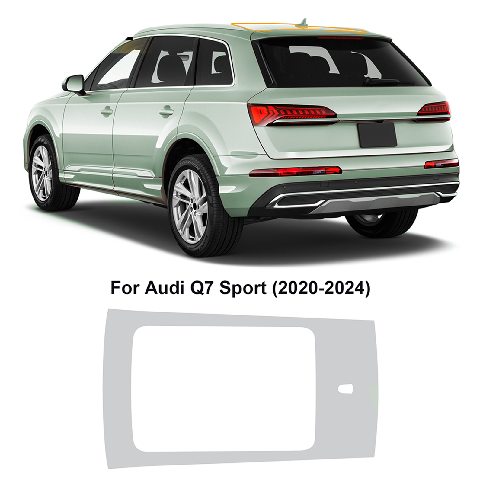 Fenêtre de toit de voiture