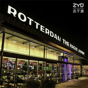 <span class=keywords><strong>Letras</strong></span> cortadas con láser, ligeras y duraderas para letreros de Directorio de oficina, logotipos de tiendas minoristas y paredes de marca de centro comercial - Product Image 6