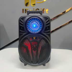 Altavoz IFeiGift <span class=keywords><strong>Boombox</strong></span> de 8 Pulgadas, Precio al por Mayor, Altavoz TWS con Bajos y Luces de Colores, Micrófono IF-801 para Fiestas en Casa y al Aire Libre - Product Image 4