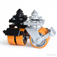 Roues de conteneurs ISO 20/40 pieds, roues de conteneurs maritimes, roues de conteneurs robustes, roulettes super robustes