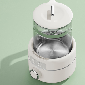 Portable Baby Electric <b>Kettle</b> <b>Glass</b> 1200ml Light Blue For Home And Travel Use portable Baby Electric <b>Kettle</b> <b>Glass</b> - Product Image 6