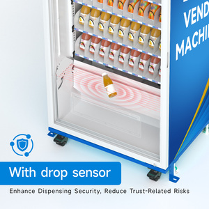 Zhi Gou Tech Vente Chaude Distributeur Automatique de Snacks et de Boissons à Grande Capacité 24 Heures Gestion Basée sur le <span class=keywords><strong>Cloud</strong></span> - Product Image 6