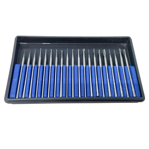 20 Pezzi Frese in Carburo di Tungsteno HP per Laboratorio Dentale, per Fresatura, Molatura e Lucidatura di Corone e Ponti in Metallo e Ceramica - Product Image 2