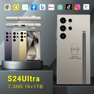Original S24 Ultra 5g điện thoại thông minh 7.3 HD Màn hình 5G <span class=keywords><strong>Dual</strong></span> <span class=keywords><strong>Sim</strong></span> <span class=keywords><strong>Android</strong></span> 13 7000mAh LTE Đức Tây Ban Nha pháp 108mp phía sau máy ảnh - Product Image 2