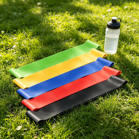 Bandas de Resistencia de Goma Multicolor, Anillo de Pilates para Yoga, Estiramiento, Entrenamiento de Cadera y Piernas, Recuperación, Danza, Personalizable