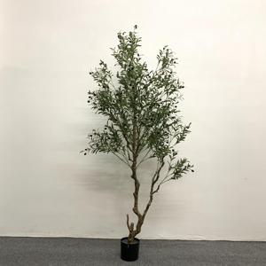 Árbol de <span class=keywords><strong>Olivo</strong></span> Artificial en Maceta, Planta Artificial para Decoración <span class=keywords><strong>del</strong></span> Hogar, Jardín, Paisajismo - Product Image 2