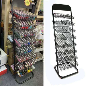 Étagère de présentation pour vernis à ongles, étagère pour vernis gel, étagère pour salon de manucure, présentoir de rangement multi-niveaux sur pied, présentoir pour salon de manucure - Product Image 1