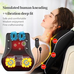Masajeador de Espalda Moderno y Personalizable para Oficina en Casa con Bolsa de Aire para la Cintura, Tracción, Calor, Cojín de Masaje Shiatsu - Product Image 5