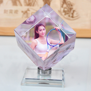 Cadre <span class=keywords><strong>Photo</strong></span> personnalisé avec cubes en cristal, Souvenir, pour Studio <span class=keywords><strong>Photo</strong></span>, cadeau d'anniversaire, mariage - Product Image 5