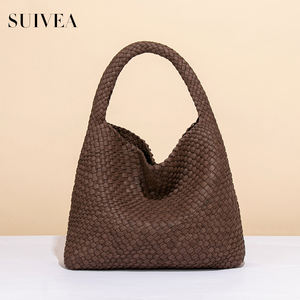 Sacs à main tissés à la main en gros pour femmes, sacs à bandoulière tendance et polyvalents, sacs fourre-tout doux et spacieux pour femmes - Product Image 3