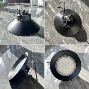 IP65, гладкая поверхность, высокопролетный светодиодный светильник UFO, 100 Вт, 150 Вт, высокопролетный светильник для пищевой фабрики, мастерская
