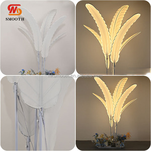 Nuevo Arreglo Floral de Tul para Pasillo de Boda, Decoración Floral Gigante para Bodas - Product Image 3