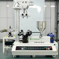 Granulador de Extrusión de Doble Tornillo para Laboratorio, Controlado por PLC, Personalizable, BAOPIN BP-8178-T, Producción de 30 kg/h, Motor de 2.2-4KW para PVC LDPE