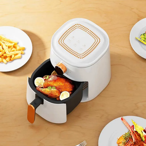 <span class=keywords><strong>Friteuse</strong></span> à air électrique moderne 4L en <span class=keywords><strong>plastique</strong></span> avec écran LCD, bouton mécanique, minuterie, facile à <span class=keywords><strong>nettoyer</strong></span> pour usage domestique, hôtelier et extérieur - Product Image 5