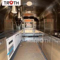 Remorque de cuisine mobile Truth pour crêpes, snacks, café, glaces et shawarma – Remorque alimentaire portable