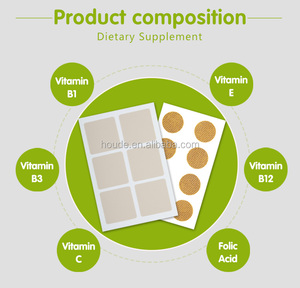 カスタム経皮パッチビタミン<span class=keywords><strong>B12</strong></span>サプリメントパッチエネルギープラス - Product Image 4