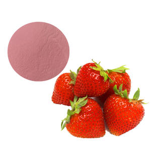 Poudre de fruits à base de plantes sauvages d'extrait de fraise de polyphénol 10% biologique dans un emballage de tambour vente chaude - Product Image 5