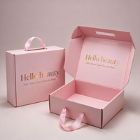 Caja de Embalaje Estética, Caja de Papel con Grabado Profundo, Caja de Embalaje de Papel Personalizada, Caja de Envío Aéreo, Cajas de Correo