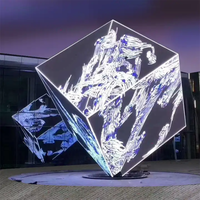 Shenzhen Pitch GOB intérieur Cube écran d'affichage LED P1.5 P1.8 P2 P2.5 panneau mural vidéo publicité couleur SMD géant LED Cube