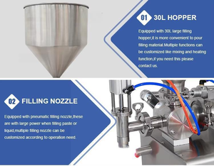 Độ chính xác cao khí nén loại dầu ăn điền Máy độ nhớt cao điền vào máy móc - Product Image 6