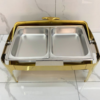 Ensemble de matériel de cuisine pour traiteur : Réchauds de buffet, Plats de maintien au chaud, Réchauds de buffet professionnels, Réchauds de buffet pour buffet, Présentoirs chauffants pour aliments