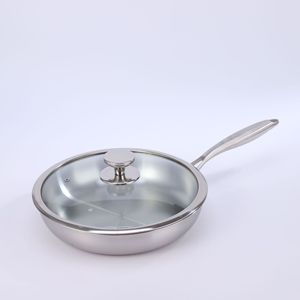 Thép không gỉ Tri ply mạ không dính chảo cho bít tết nặng cơ sở cảm ứng phổ chảo - Product Image 1