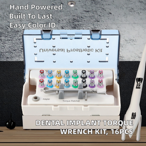Kit de Llaves Dinamométricas Universales para Implantes Dentales FIDA, Destornilladores Manuales de Acero, Certificación CE, 1 Año de Garantía para Implantología - Product Image 2