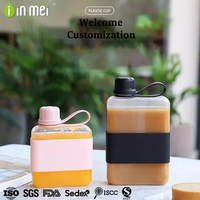 Bouteille d'eau sport en Tritan 500ML/320ML, anti-fuite, sans BPA, pour boire directement, compatible lave-vaisselle, pour la maison, les sorties et les sacs à main