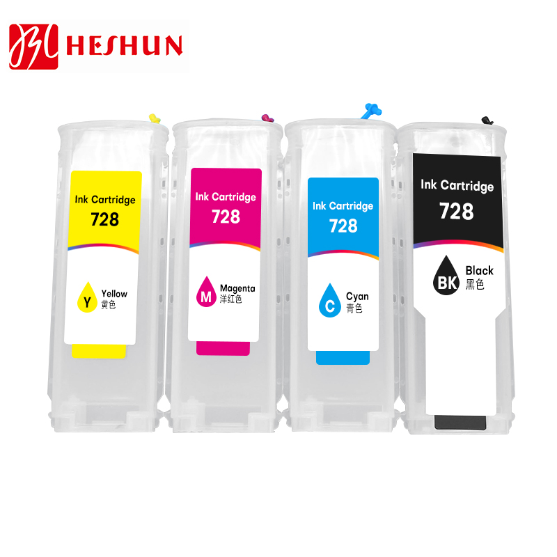 ตลับหมึกที่เข้ากันได้กับ HP728รีฟิลคุณภาพสูงสำหรับ HP Designjet T730 36-in HP Designjet T830 24-in HP T830 Designjet