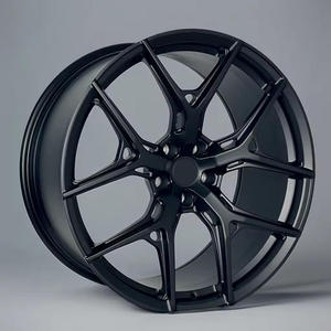 YHS-146 Custom Forged Wheels 19 20 21-inch 5x112 5x120 Satin Black Deep Concave <strong>Rims</strong> for <strong>M3</strong> M4 E90 <strong>E92</strong> E93 M2 F87 4 Series F32 - Product Image 2