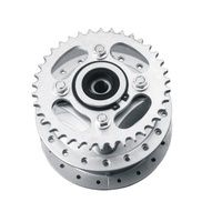 Motosiklet arka tekerlek göbeği için özel arka göbek meclisi cnc metal işleme parçaları