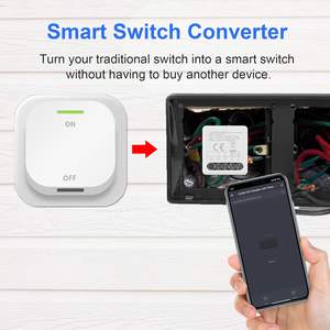 สวิตช์อัจฉริยะ Antela 10A 1 ทาง ควบคุมผ่าน Wi-Fi Bluetooth 220V AC รองรับ Alexa พร้อมรีโมทคอนโทรล IP33 - Product Image 3