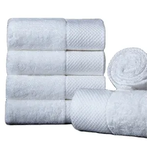 Индивидуальное полотенце для отеля с вышивкой логотипом, Прямая поставка с завода, банное полотенце из 100% хлопка, полотенце класса А на заказ