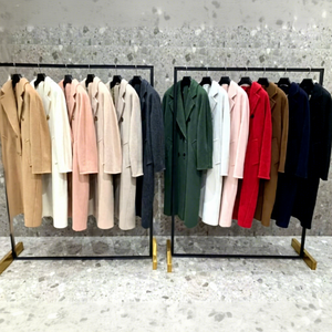 <span class=keywords><strong>Manteau</strong></span> <span class=keywords><strong>Long</strong></span> <span class=keywords><strong>Femme</strong></span> de Luxe Hiver Haute Qualité Matériau 10% Cachemire 90% <span class=keywords><strong>Laine</strong></span> Couleur <span class=keywords><strong>Camel</strong></span> Réversible pour Femmes - Product Image 3