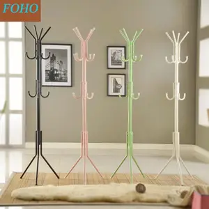 Premium OEM Supplier Family Coat Racks Living Room Metal Stand Coat Clothing Rack