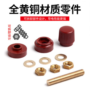 Bloc de bornes à vis Chkl Js-555 M10 300A en cuivre pur, connecteur industriel - Product Image 2