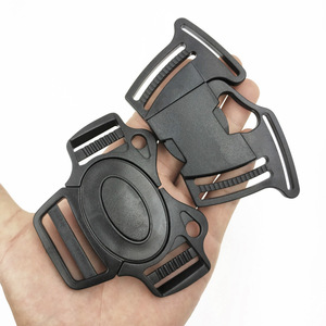 <span class=keywords><strong>1</strong></span> pulgada de plástico fuerte hebilla de 5 puntos, clip de arnés, hebilla de cinturón de seguridad de 5 puntos para cochecito de bebé, reemplazo de asiento de coche infantil - Product Image 3