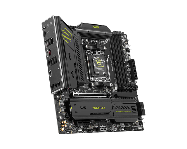 New M SI MAG B850M MORTAR WIFI AM5 mATX Motherboard DDR5 WiFi 6 PCIe 5.0 M.2 for AMD Ryzen 7000 8000 9000 Series CPU