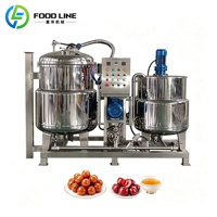 Machine à tremer les fruits confits, machine à tremer sous pression négative, machine à tremer les fruits conservés