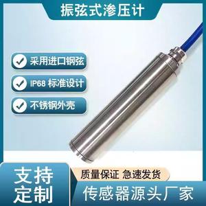 Piezómetro de alambre vibratorio, medidor de presión de agua porosa de alambre de acero, 120 mm de longitud, para medición de nivel de líquido - Product Image 2