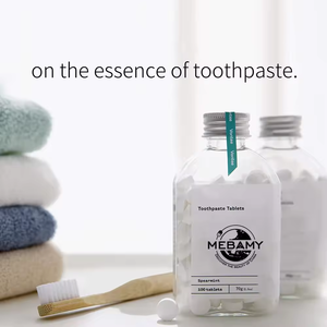 Compresse di <span class=keywords><strong>dentifricio</strong></span> per collutorio naturale compresse di <span class=keywords><strong>dentifricio</strong></span> da viaggio alla rinfusa alito fresco portatili masticabili - Product Image 2