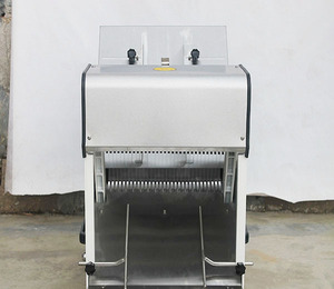 Machine à trancher le pain électrique automatique réglable 220V avec garantie 1 an pour boulangerie et croutons faits <span class=keywords><strong>maison</strong></span> - Product Image 2