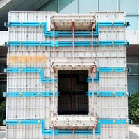 Système de coffrage en aluminium pour la construction, coffrage pour travaux de génie civil, béton pour coffrage pour la construction