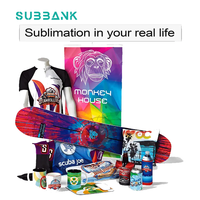 Papier de transfert de sublimation de sous-banque à séchage rapide taille A3 A4 pour gobelets tasses t-shirts impression papier de sublimation