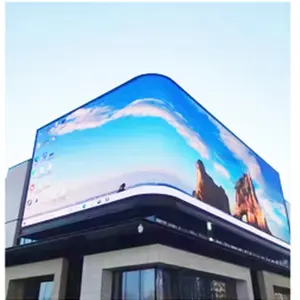 P6.25 नग्न आंखों 3 डी नेतृत्व वाली स्क्रीन आउटडोर एचडी बड़ा p10 नेतृत्व वाला विज्ञापन वीडियो दीवार